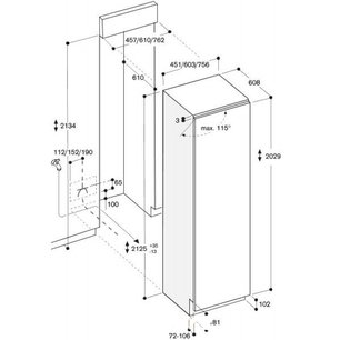 Встраиваемый морозильник Гаггенау RF 461-301 фото 2 Встраиваемый морозильник Gaggenau RF 461-301 фото 2