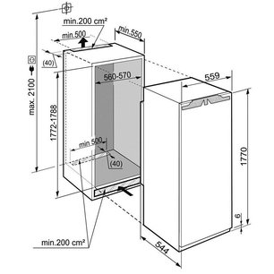 Встраиваемый холодильник Либхер IKB 1910 Comfort фото 3 Встраиваемый холодильник Liebherr IKB 1910 Comfort фото 3