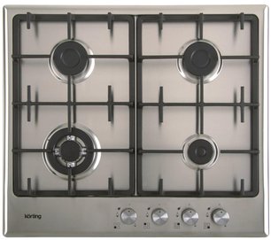 Газовая варочная панель Кертинг HG 645 CTX фото Газовая варочная панель Korting HG 645 CTX фото