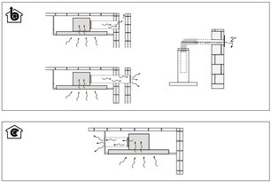 Встраиваемая в потолок вытяжка Фабер C-AIR KL A90 фото 4 Встраиваемая в потолок вытяжка Faber C-AIR KL A90 фото 4
