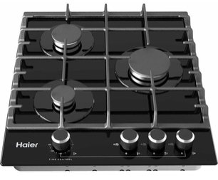 Газовая варочная панель Хайер HHX-G53CNMB фото 2 Газовая варочная панель Haier HHX-G53CNMB фото 2