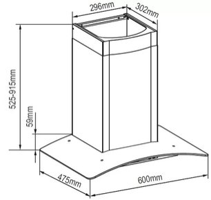 Вытяжка Зигмунд Штайн K 246.61 S фото 3 Вытяжка Zigmund Shtain K 246.61 S фото 3