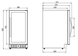 Винный шкаф Дометик E28FG Elegance фото 3 Винный шкаф Dometic E28FG Elegance фото 3