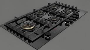 Варочная панель Фулгор Милано FCLH 905 G T WK BK фото 2 Варочная панель Fulgor Milano FCLH 905 G T WK BK фото 2