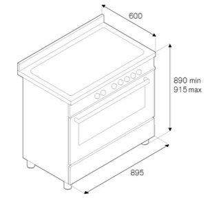 Варочный центр Бертаззони PRO906HYBSNET фото 4 Варочный центр Bertazzoni PRO906HYBSNET фото 4