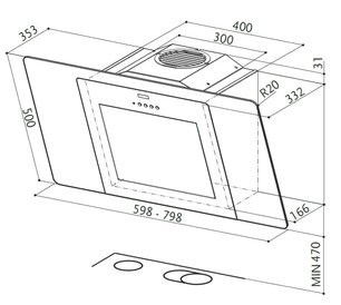 Вытяжка Фабер CITY EG5 W/X F60 фото 2 Вытяжка Faber CITY EG5 W/X F60 фото 2