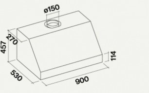 Вытяжка Фалмек Zeus 90 PRO фото 3 Вытяжка Falmec Zeus 90 PRO фото 3