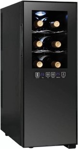 Винный шкаф Дунавокс DX-12.33DSC фото Винный шкаф Dunavox DX-12.33DSC фото
