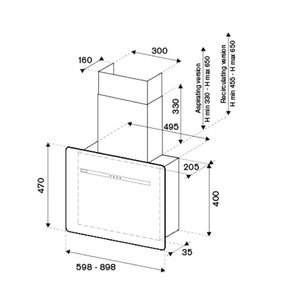 Вытяжка Бертаззони KV90PRO1NA фото 4 Вытяжка Bertazzoni KV90PRO1NA фото 4