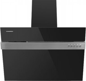 Кухонная вытяжка MAUNFELD Bridge Line 60 черный\вставка сатин фото Кухонная вытяжка MAUNFELD Bridge Line 60 черный\вставка сатин фото