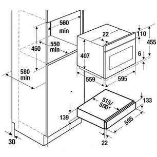 Встраиваемый подогреватель посуды Kuppersbusch CSW 6800.0 G3 Silver Chrome фото 2