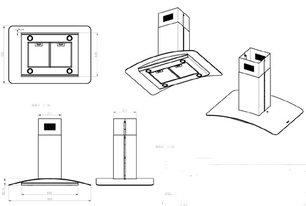 Вытяжка Де Дитрих DHD1178X фото 2 Вытяжка De Dietrich DHD1178X фото 2