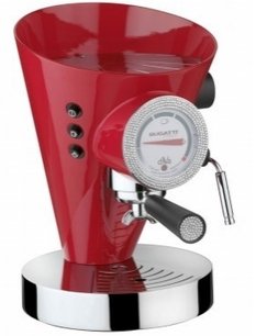 Кофеварка Бугатти DIVA 431 Red Swarovski фото Кофеварка Bugatti DIVA 431 Red Swarovski фото