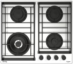 Газовая варочная панель Кертинг HG 6235 CTX фото Газовая варочная панель Korting HG 6235 CTX фото