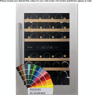 Встраиваемый винный шкаф Дунавокс DVS-44.120DC фото Встраиваемый винный шкаф Dunavox DVS-44.120DC фото