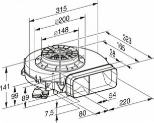 Встраиваемая вытяжка Миле CSDA7001 FL фото 3 Встраиваемая вытяжка Miele CSDA7001 FL фото 3