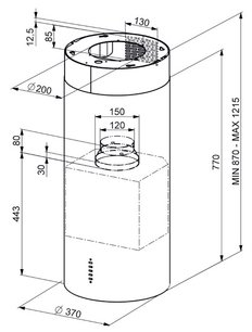 Вытяжка Смег KIR37X фото 2 Вытяжка Smeg KIR37X фото 2