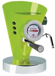 Кофеварка Бугатти DIVA 431 Green Swarovski фото Кофеварка Bugatti DIVA 431 Green Swarovski фото