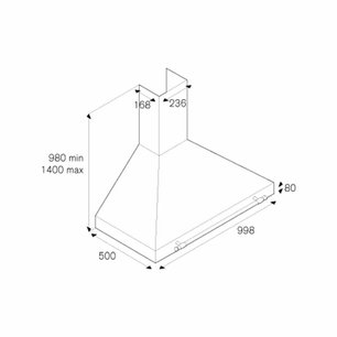 Вытяжка Бертаззони K100 HER VI A фото 4 Вытяжка Bertazzoni K100 HER VI A фото 4