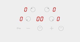 Индукционная варочная панель Кертинг HI 64013 BW фото 3 Индукционная варочная панель Korting HI 64013 BW фото 3