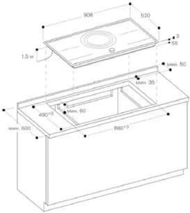 Индукционная варочная панель Гаггенау CI292111 фото 3 Индукционная варочная панель Gaggenau CI292111 фото 3
