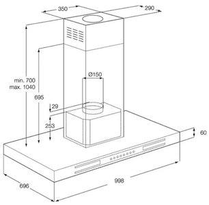 Вытяжка АЕГ X91384MI0 фото 3 Вытяжка AEG X91384MI0 фото 3