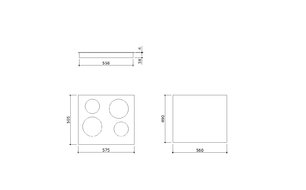 Индукционная варочная панель Баразза 1PI60IDN черная фото 4 Индукционная варочная панель Barazza 1PI60IDN черная фото 4