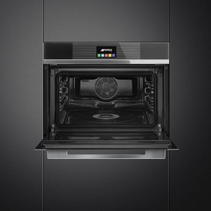 Компактный духовой шкаф с пароваркой Смег SF4104VCN фото 3 Компактный духовой шкаф с пароваркой Smeg SF4104VCN фото 3