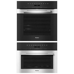Miele (духовой шкаф H 7260 BP EDST/CLST + микроволновая печь M7140TC EDST/CLST) фото