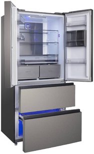 Четырехдверный холодильник Кертинг KNFF 82535 X фото 2 Четырехдверный холодильник Korting KNFF 82535 X фото 2