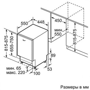 Встраиваемая посудомоечная машина Нефф S58M40X0RU фото 2 Встраиваемая посудомоечная машина Neff S58M40X0RU фото 2