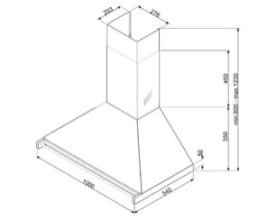 Вытяжка Смег KD100HXE фото 2 Вытяжка Smeg KD100HXE фото 2