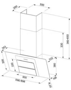 Вытяжка Фабер NORTHIA EG8+ WH A90 фото 2 Вытяжка Faber NORTHIA EG8+ WH A90 фото 2