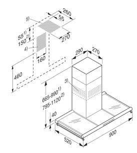 Вытяжка Миле DA 439 фото 3 Вытяжка Miele DA 439 фото 3