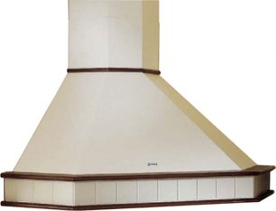 Вытяжка Фалмек Iris Piastrelata ANG (600) S орех фото Вытяжка Falmec Iris Piastrelata ANG (600) S орех фото