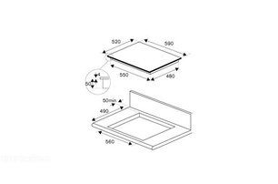 Варочная панель Bertazzoni P604IC2B2NEE фото 4