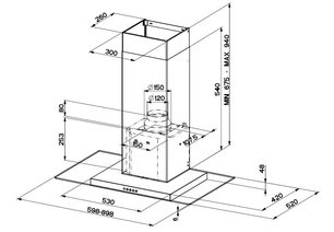 Вытяжка Фабер Glassy/SP X/V A60 фото 4 Вытяжка Faber Glassy/SP X/V A60 фото 4