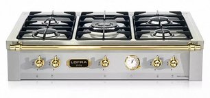 Варочная панель Lofra TRS96/5 BRASS фото