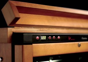 Винный шкаф ИП CEXP 401 CU вишня фото 3 Винный шкаф IP CEXP 401 CU вишня фото 3