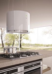 Вытяжка Фалмек Eolo isola 45 (450) (с системой E.ion) ECP white фото 3 Вытяжка Falmec Eolo isola 45 (450) (с системой E.ion) ECP white фото 3