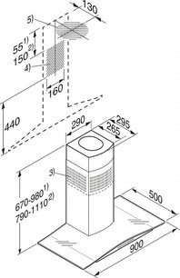 Вытяжка Миле DA 5294 W фото 4 Вытяжка Miele DA 5294 W фото 4