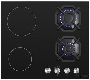 Комбинированная варочная панель MAUNFELD EEHG.642VC.2CB/KG фото