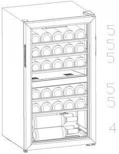 Винный шкаф Ла Соммельер ECS30.2Z фото 2 Винный шкаф La Sommeliere ECS30.2Z фото 2