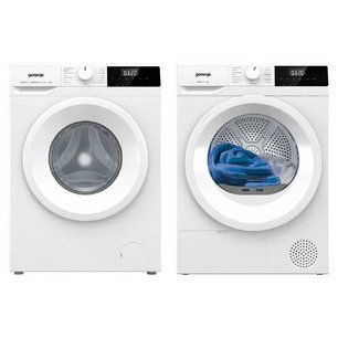 Gorenje (стиральная машина W1NHPI60SCS + сушильная машина DHNE82/C) фото
