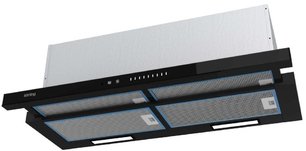 Встраиваемая вытяжка с выдвижным экраном Кертинг KHP 9975 GN фото Встраиваемая вытяжка с выдвижным экраном Korting KHP 9975 GN фото