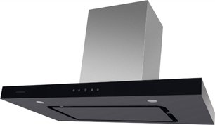 Встраиваемая кухонная вытяжка MAUNFELD Norfolk 90 нержавеющая сталь\черное стекло фото Встраиваемая кухонная вытяжка MAUNFELD Norfolk 90 нержавеющая сталь\черное стекло фото