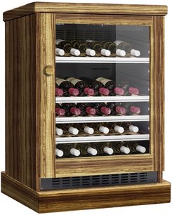 Винный шкаф Дометик C50G Wooden Zebrano фото Винный шкаф Dometic C50G Wooden Zebrano фото