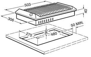 Гриль Smeg SEGR531X фото 2