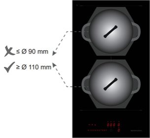 Индукционная варочная панель Баразза 1PIDC30N фото 2 Индукционная варочная панель Barazza 1PIDC30N фото 2