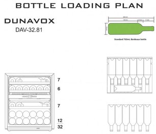 Винный шкаф Дунавокс DAV-32.81DW.TO фото 4 Винный шкаф Dunavox DAV-32.81DW.TO фото 4